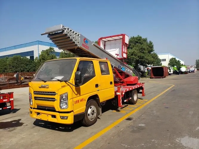 罗田附近云梯车出租 砂石搬运