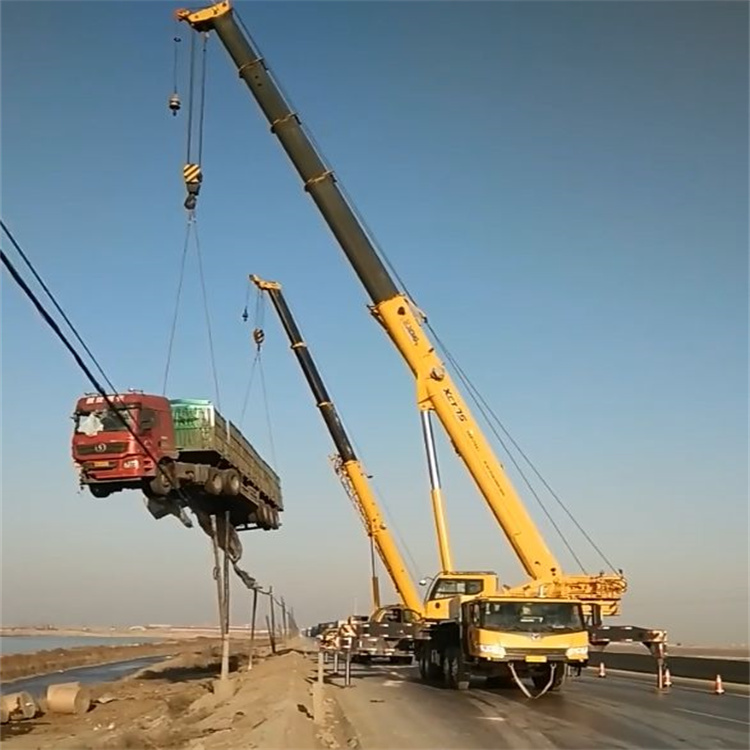 罗田吊车怎么吊货车